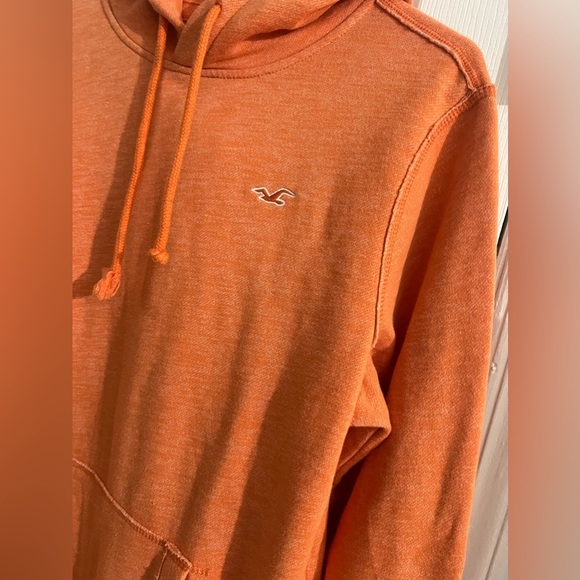 Hollister hoodie orange winter hood hoodie orange Hollister California 1922 - Picture 10 of 12